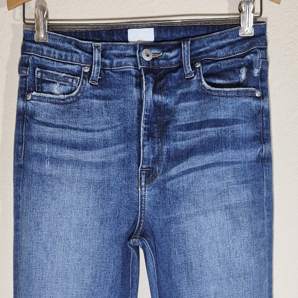 Jonathan Simkhai Jeans, High Rise Straight Jeans, Size 27 - Picture 3 of 11